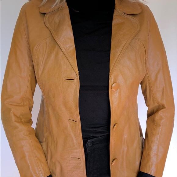 ⚡️Vintage Leather Jacket⚡️ - Picture 3 of 16